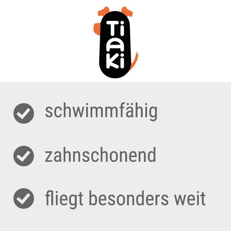 zooplus TIAKI Schwimmendes Apportierspielzeug mit Tau kaufen Lagerräumung