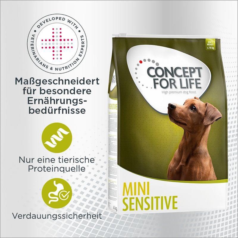 zooplus Concept for Life Mini Sensitive zum Sonderpreis kaufen Räumungsverkauf
