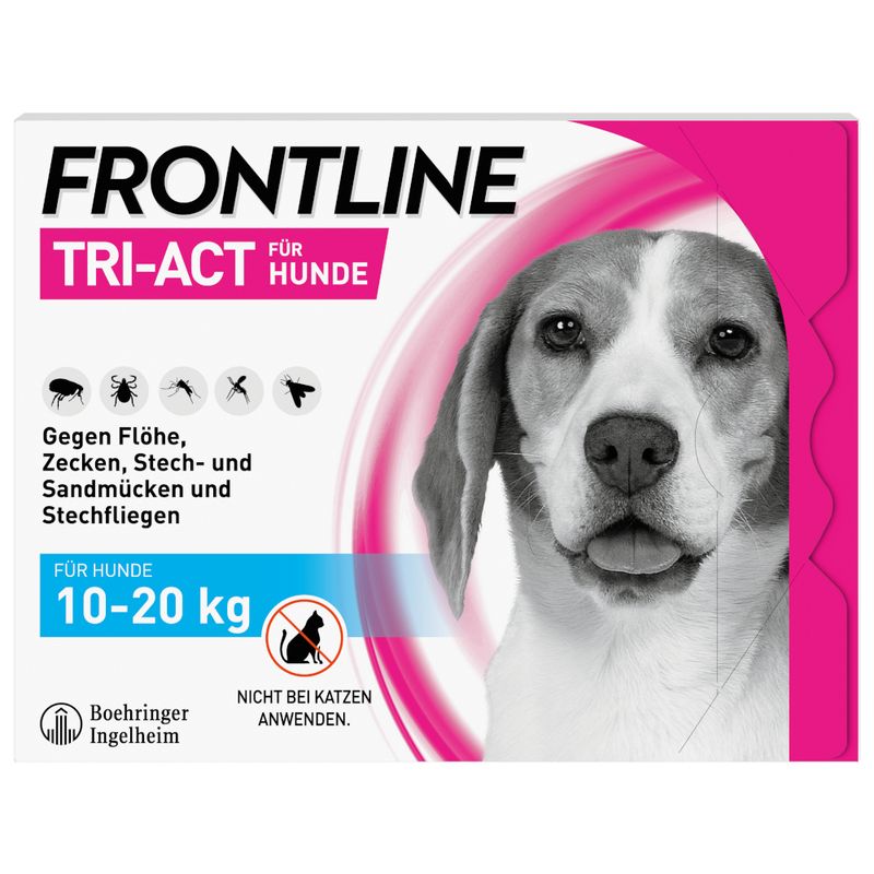 zooplus Frontline® TRI-ACT Hunde M (10 - 20 kg) kaufen