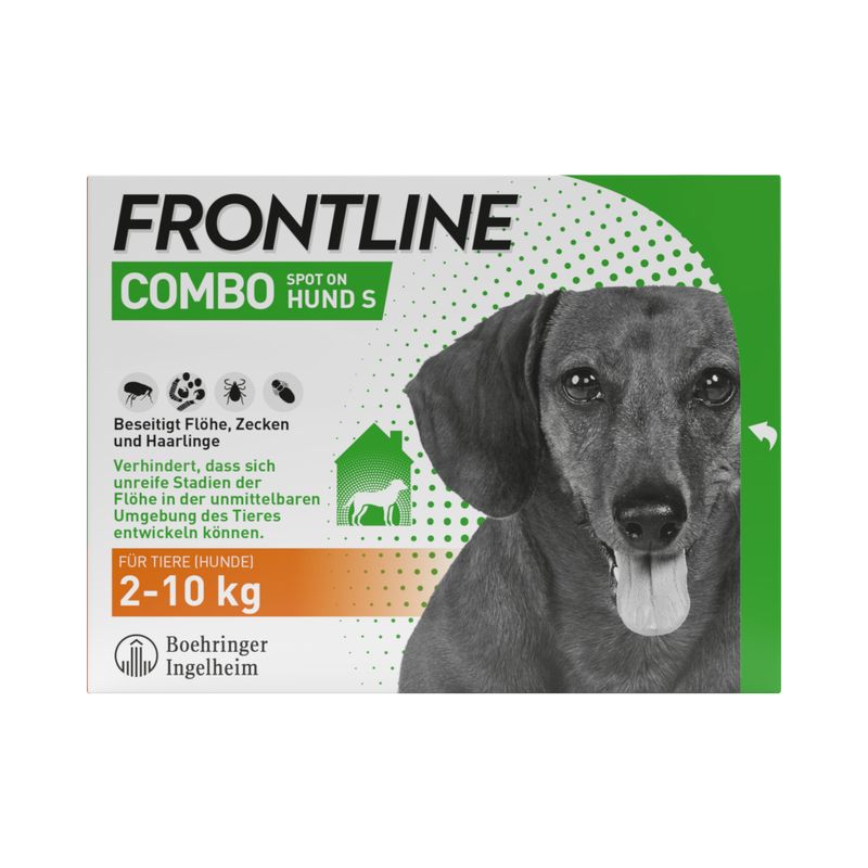 zooplus Frontline® Combo Spot-on Hund S (2 - 10 kg) kaufen Kostenlose Rückgabe