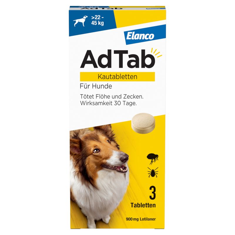 zooplus AdTab Kautabletten für sehr große Hunde von 22 bis 45 kg kaufen Begrenzte Freigabe
