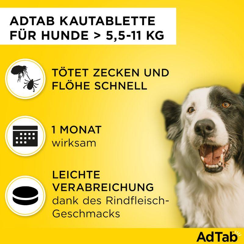 zooplus AdTab Kautabletten für mittelgroße Hunde von 5 5 bis 11 kg kaufen Letzte 2 Tage