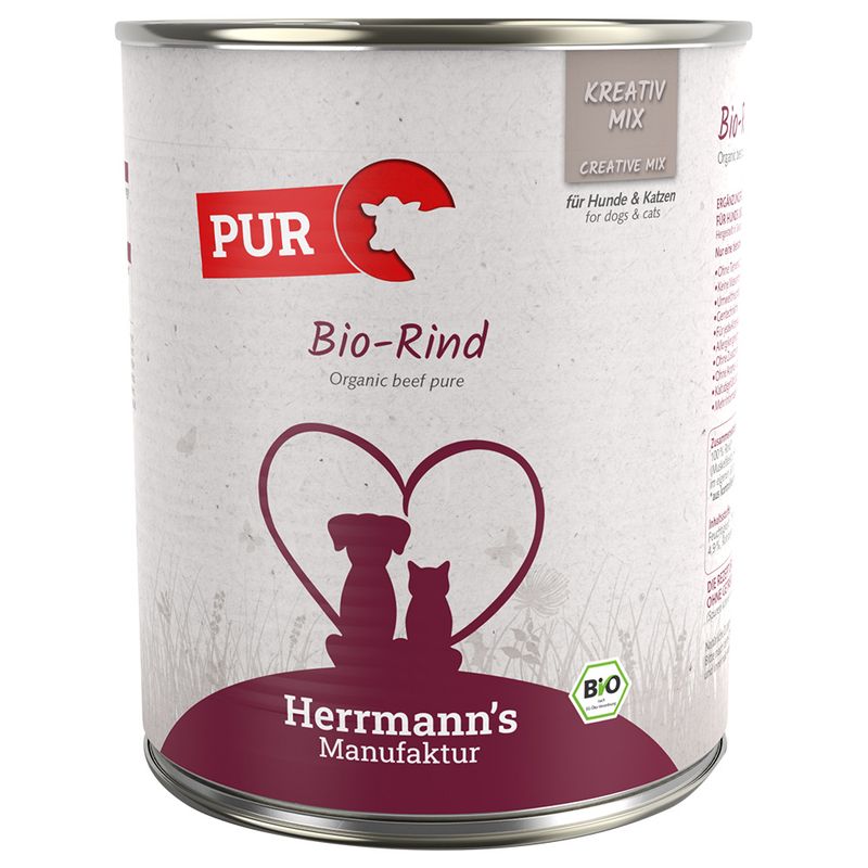zooplus Herrmann's Bio-Reinfleisch 6 x 800 g kaufen Riesige Rabatte