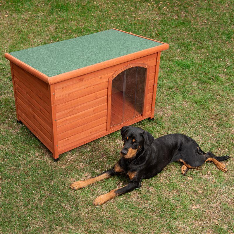 zooplus Hundehütte Woody Flachdach kaufen Angebote