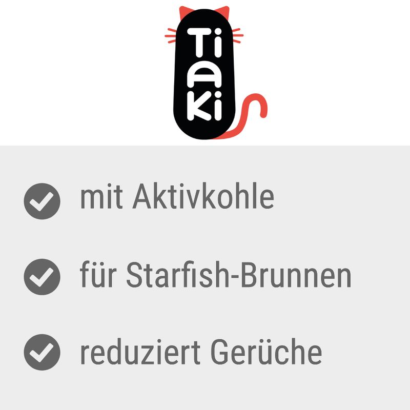 zooplus TIAKI Universal-Ersatzfilter für Trinkbrunnen kaufen Begrenztes Angebot