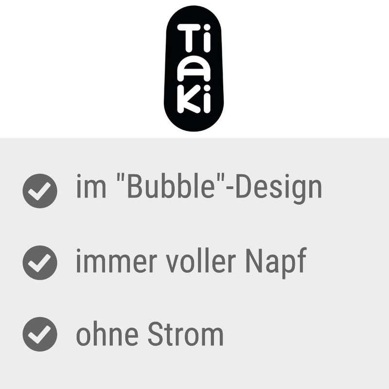 zooplus TIAKI Futterspender Bubble kaufen Online Shopping