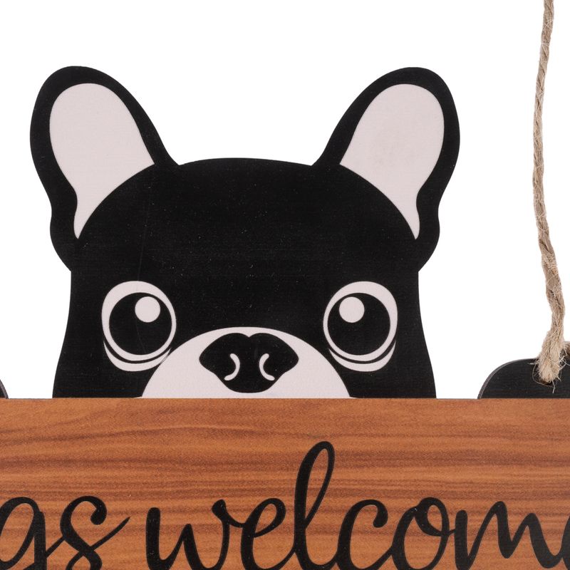 zooplus TIAKI Türschild Dogs Welcome People Tolerated kaufen Neuheiten