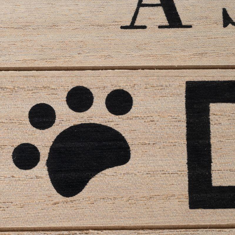 zooplus TIAKI Türschild A Spoiled Dog Lives Here kaufen Saisonale Angebote