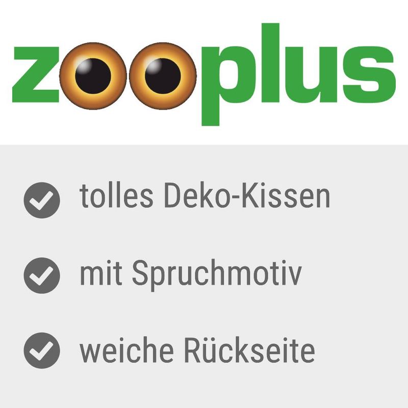 zooplus Kleines Deko-Kissen Reserved for My Best Friend kaufen Räumungsverkauf