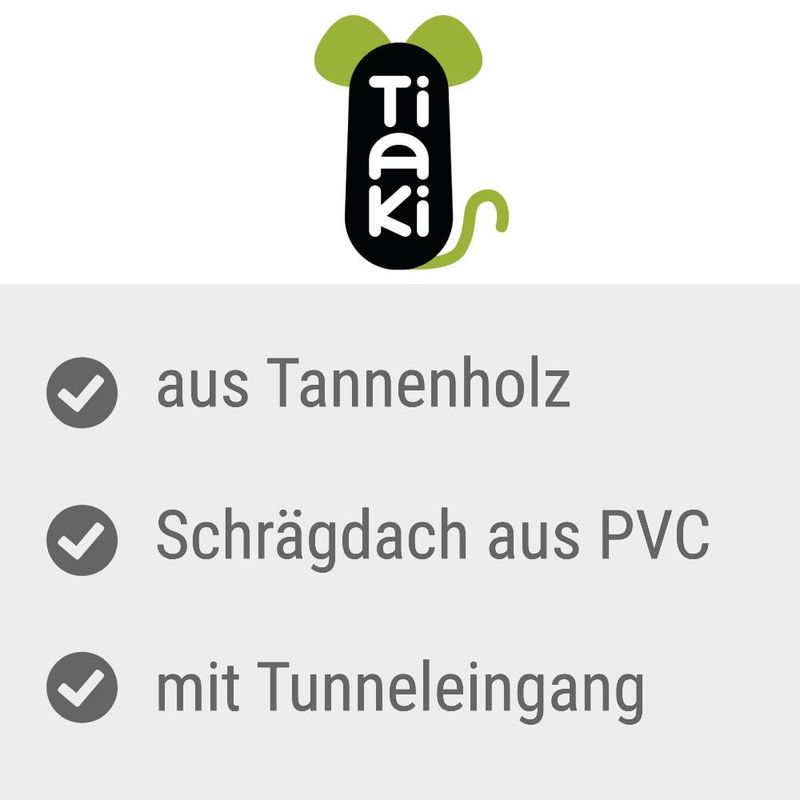 zooplus TIAKI Winterfestes Igelhaus kaufen Online