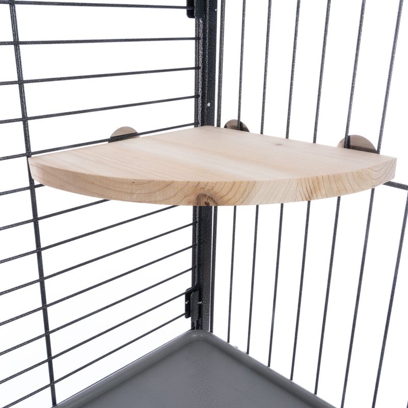 zooplus TIAKI Eckplattform aus Holz für Kleintiere kaufen Angebote
