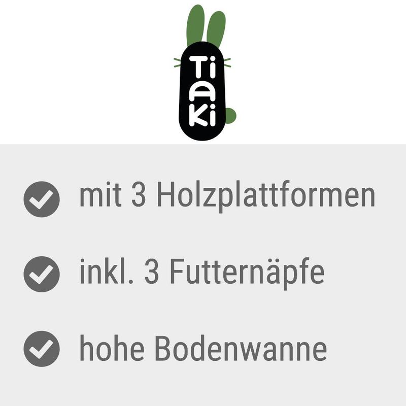 zooplus TIAKI Nagerkäfig Rodi kaufen Sonderangebote