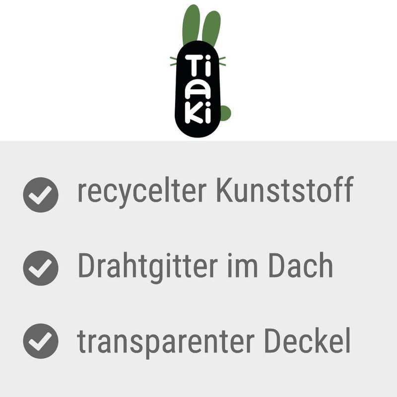 zooplus TIAKI Kleintierheim Panorama XXL kaufen Riesige Ersparnisse