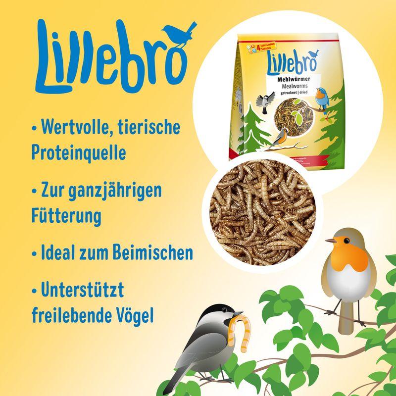zooplus Lillebro Mehlwürmer getrocknet kaufen 2025