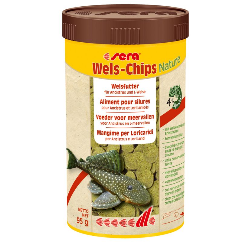 zooplus sera Wels-Chips Nature Chipsfutter kaufen
