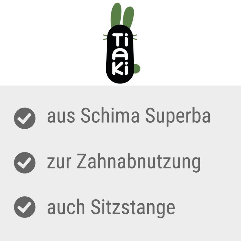 zooplus TIAKI Kaustange aus Holz kaufen Rabatt