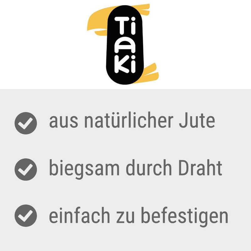 zooplus TIAKI Jute Sitzstange natur kaufen Begrenztes Angebot