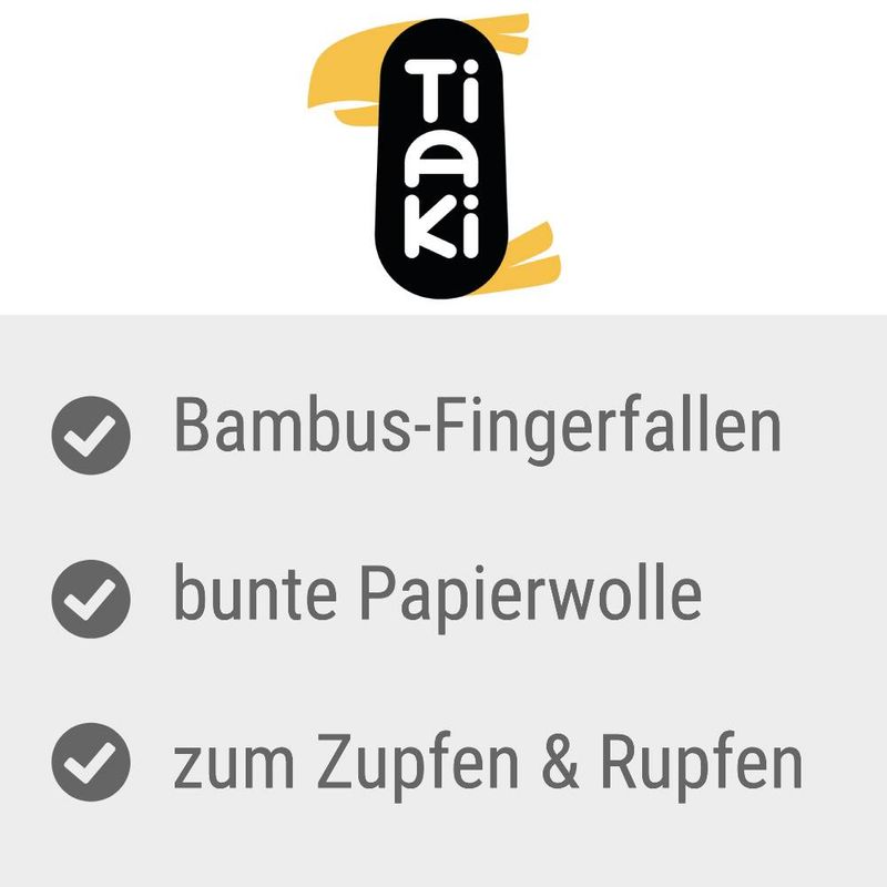 zooplus TIAKI Schredderspielzeug aus Bambus und Papier kaufen Speichern exportieren