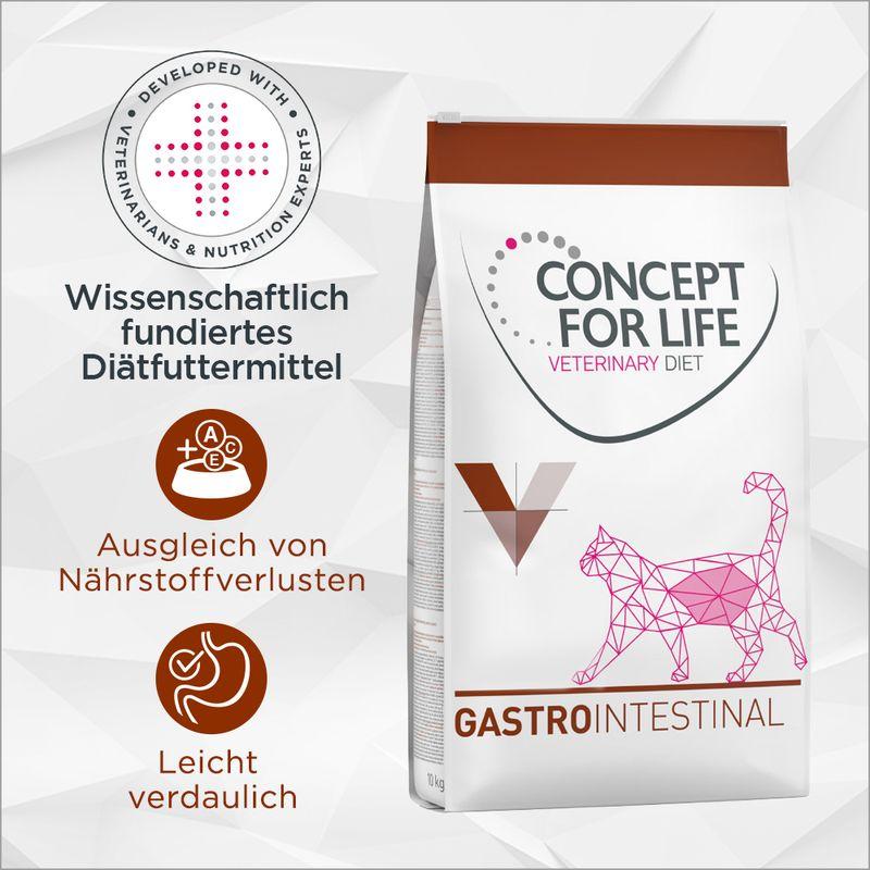 zooplus Concept for Life Veterinary Diet Gastrointestinal Trockenfutter Katze kaufen Kostenloser Versand