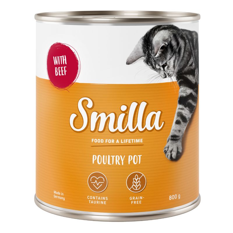 zooplus Smilla Geflügeltöpfchen 6 x 800 g kaufen Sonderangebot