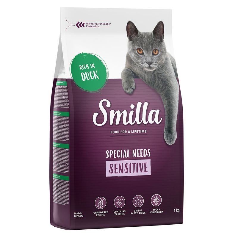 zooplus Smilla Adult getreidefreie Rezeptur Sensitive Ente kaufen