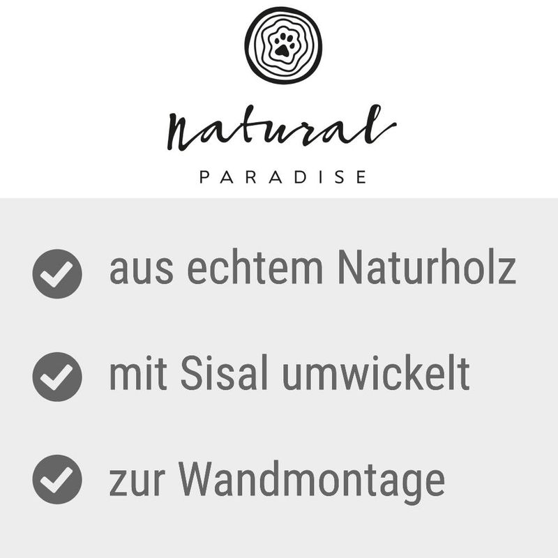 zooplus Natural Paradise Sisalplattform Dahlia kaufen Weihnachtsangebot