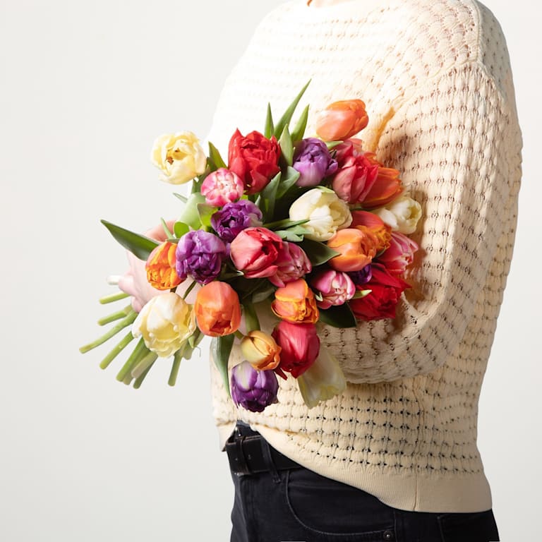 blume2000 Bunte Tulpen 'Flower Bomb' - 30 Stiele Clearance-Verkauf