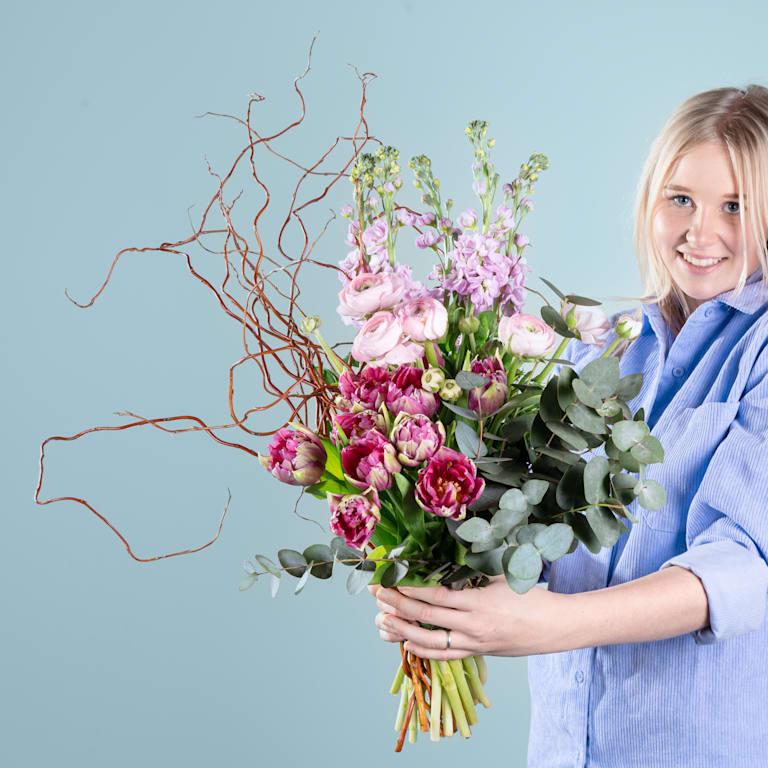 blume2000 Frühlingsblumenmix Pink Begrenzt auf 3 Tage