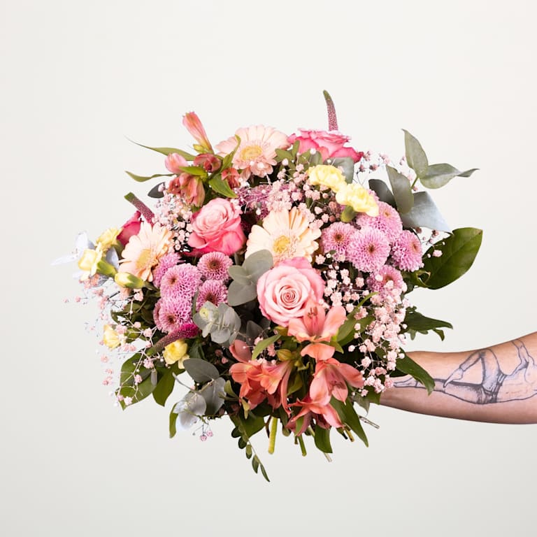 blume2000 Schön dass es dich gibt mit Moet Rosé Champagner Black Friday Preise