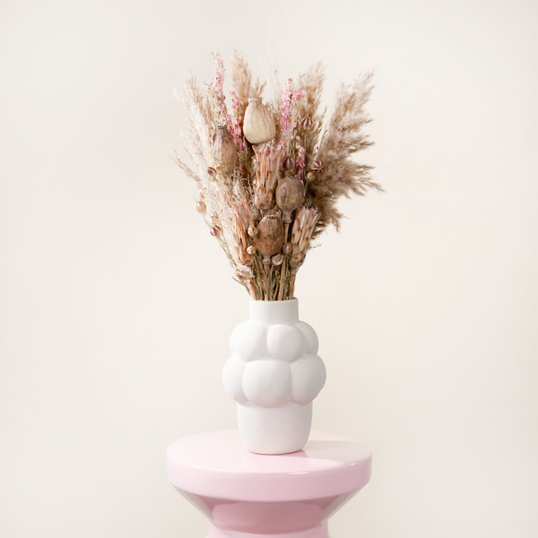blume2000 Trockenblumenstrauß Pastell Boho Heißer Verkauf