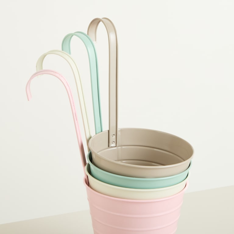 blume2000 Metall Hängetopf Grün - 13 cm im Angebot