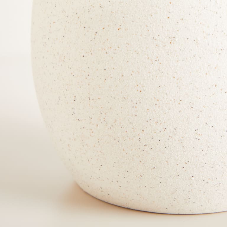blume2000 Keramik Übertopf Ei Sand - 10 5 cm Online Outlet