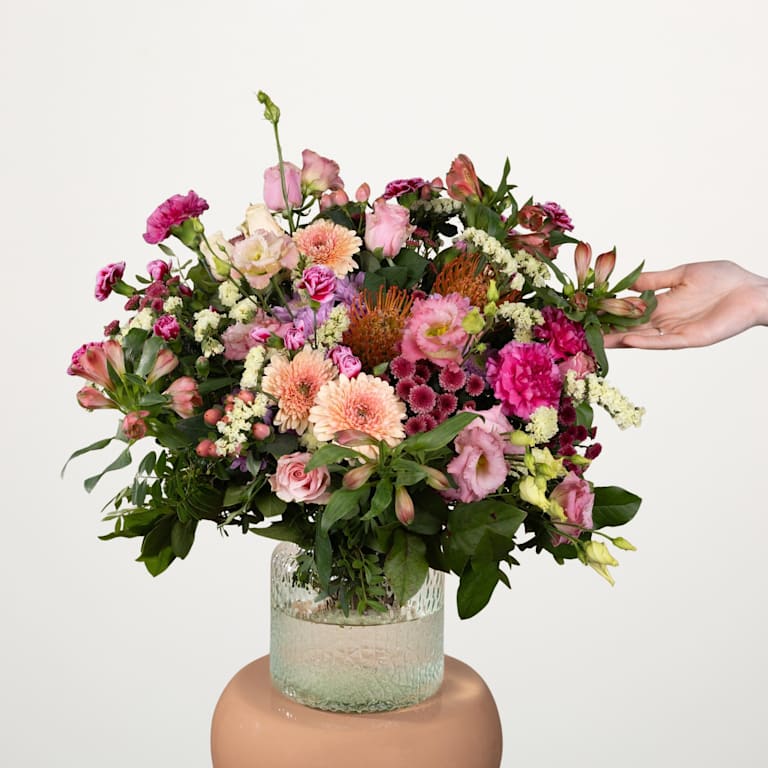 blume2000 Blütenzauber Deluxe mit gratis Lieblingsvase M Black Friday Preise