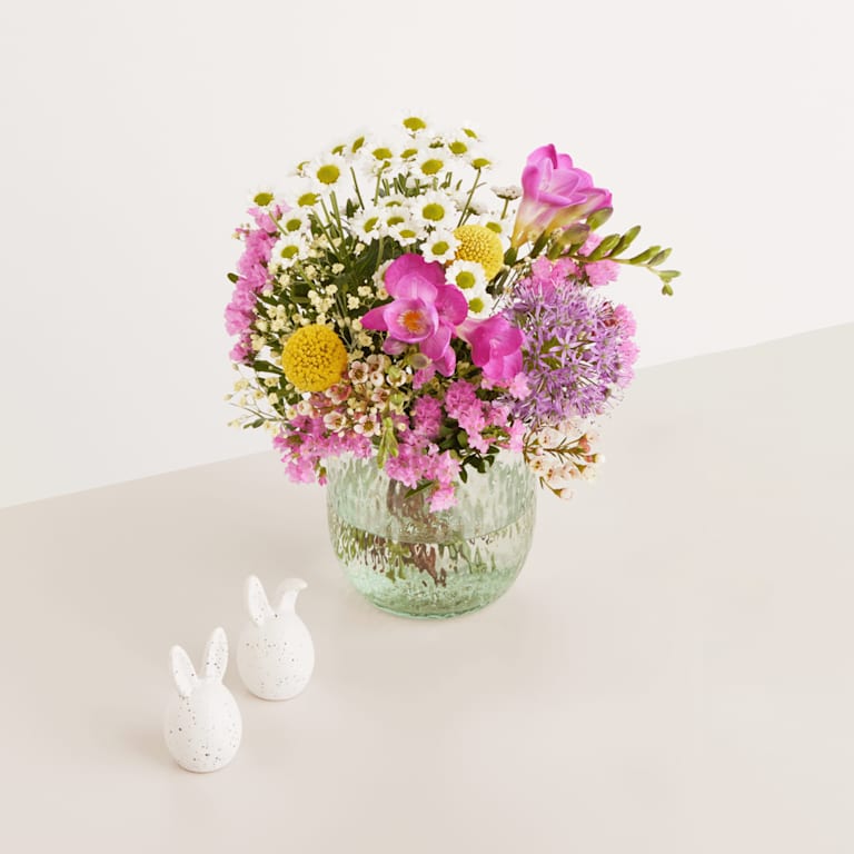 blume2000 Frühlingsleuchten mit Deko-Hasen