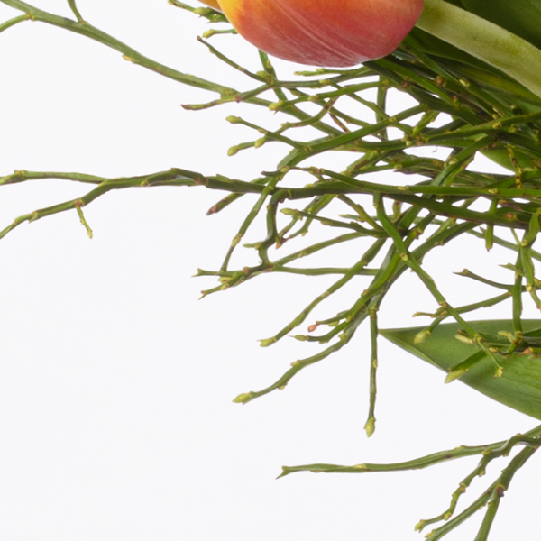 floraprima Blumenbund Kleines Glück mit Vase & Ferrero Giotto 3er Angebote