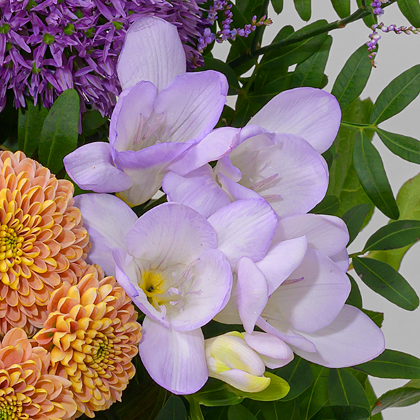 floraprima Blumenmix Blütenglück mit Ferrero Giotto 3er Neueste Stile