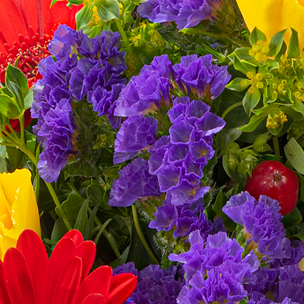 floraprima Blumenstrauß Blütenfee mit Vase