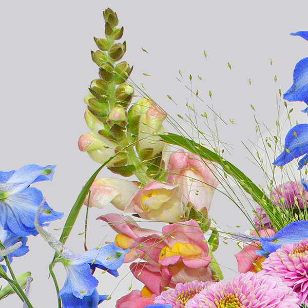 floraprima Blumenstrauß Lovely mit Vase & Ferrero Giotto 3er JETZT KAUFEN