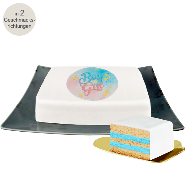 floraprima Gender Reveal Torte Kostenloser Versand international