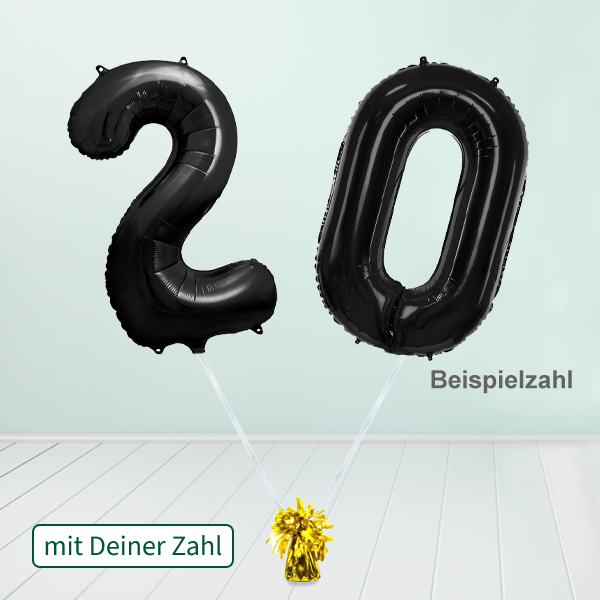 floraprima Heliumballon-Geschenk XXL-Zahlen im Angebot