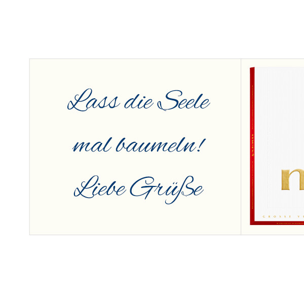 floraprima Persönliche Grußkarte mit Merci: „Kleine Auszeit für Dich“ (250 g) Clearance-Verkauf