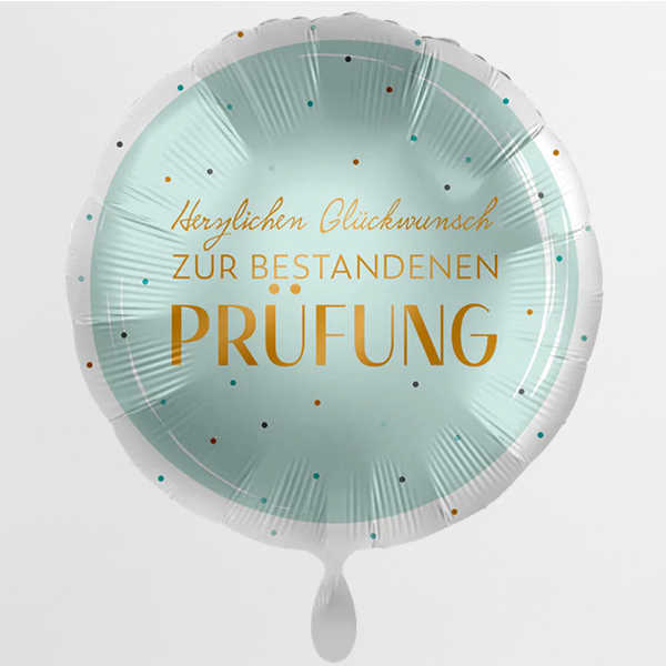 floraprima Heliumballon Geschenk „Zur bestandenen Prüfung“ Günstiger Verkauf