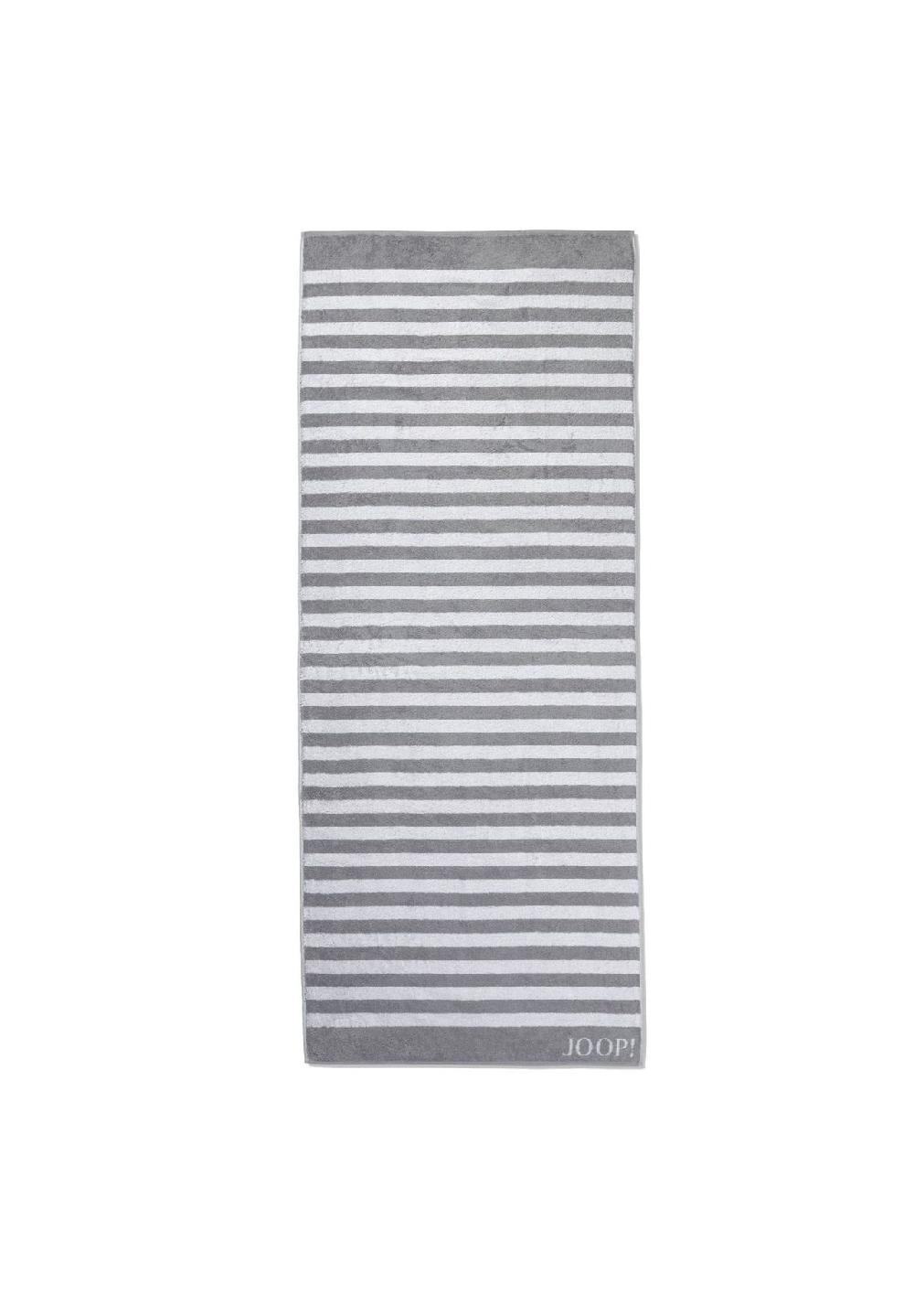 JOOP Saunatuch - Classic Stripes Frottierkollektion - 80x200 cm Walkfrottier zollfrei