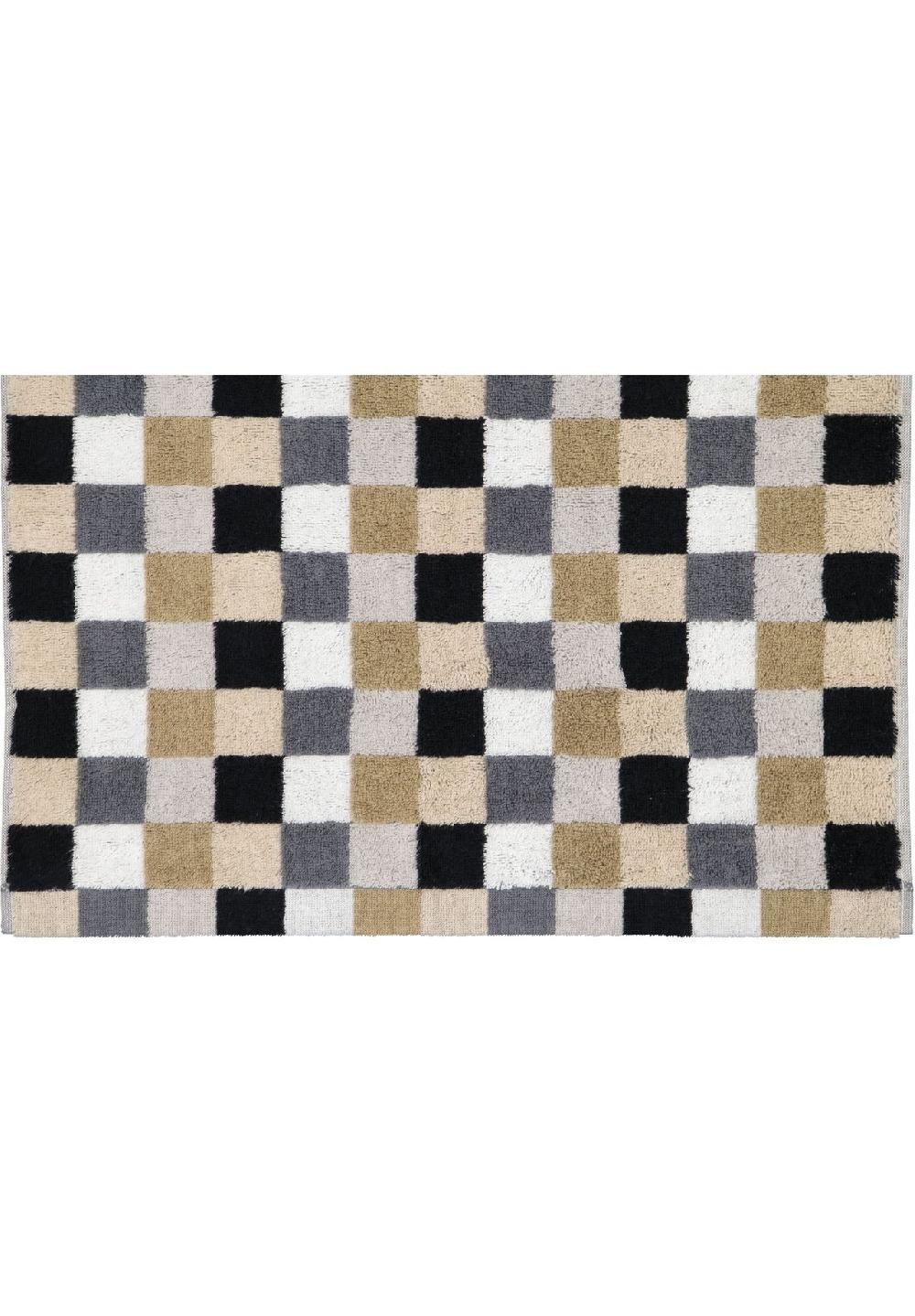 Cawö Handtücher Life Style Karo 7047 kiesel - 37 Outlet