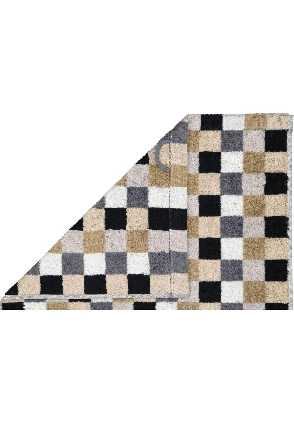 Cawö Handtücher Life Style Karo 7047 kiesel - 37 Outlet