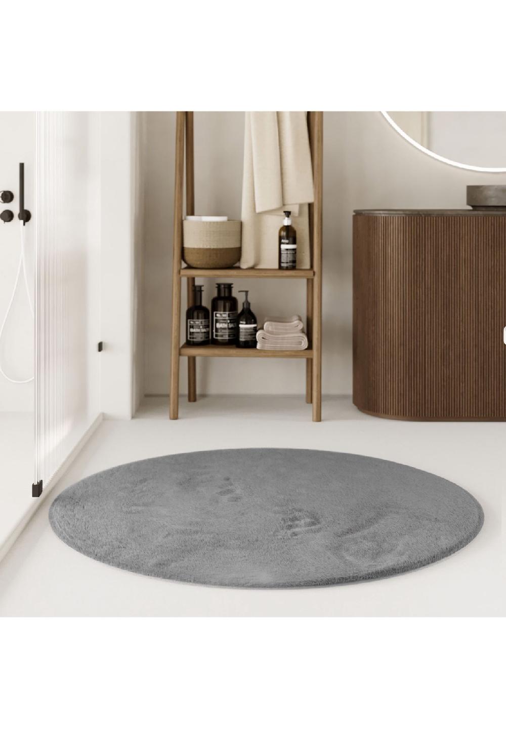 WECONhome Badteppich Emil flauschig weiche rutschfeste Badematte Wochenangebot