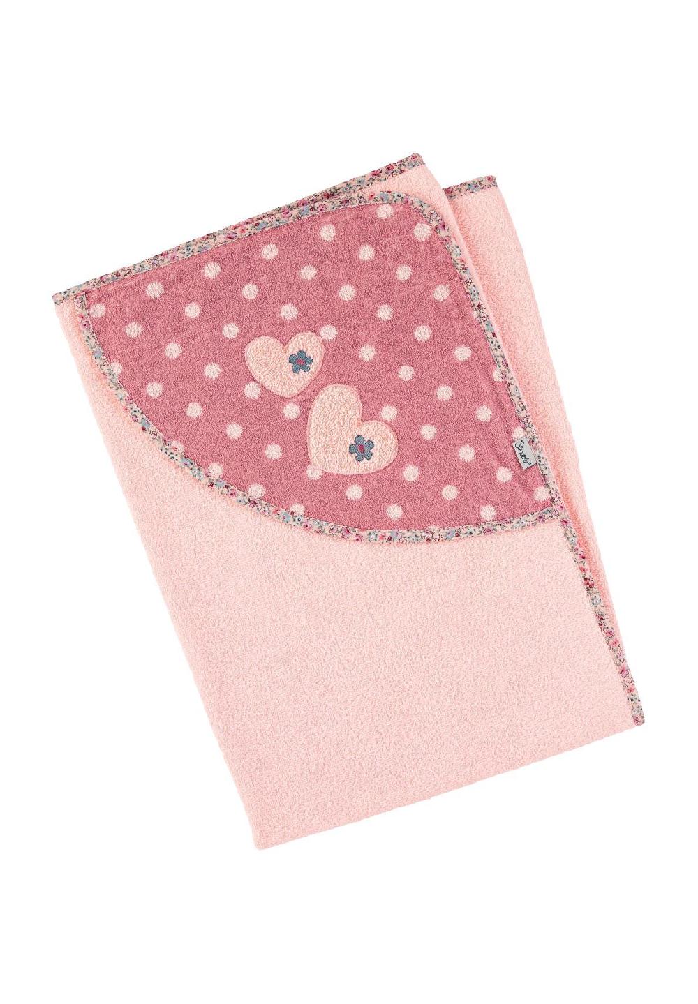 Sterntaler® Badetuch "Mabel Maus" Kapuze für Baby Mädchen Lagerräumung