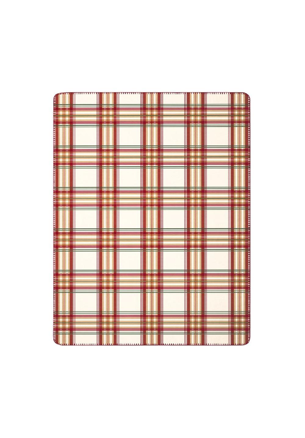 Villeroy & Boch Wohndecken Tartan Delight Rot Sonderangebote