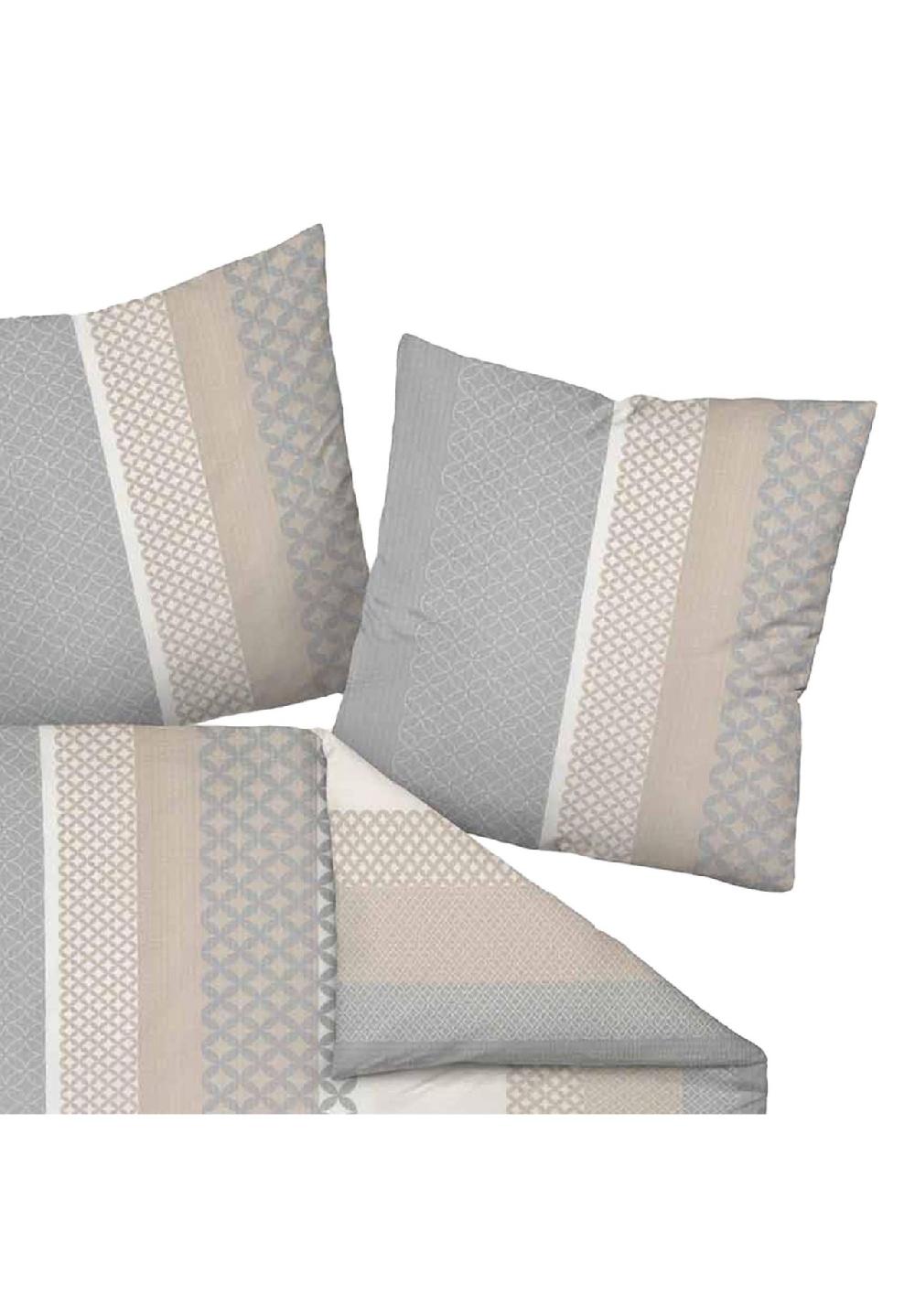 Janine® Bettwäsche 2 teilig - Mako-Soft-Seersucker Baumwolle bügelfrei uni Black Friday Preise