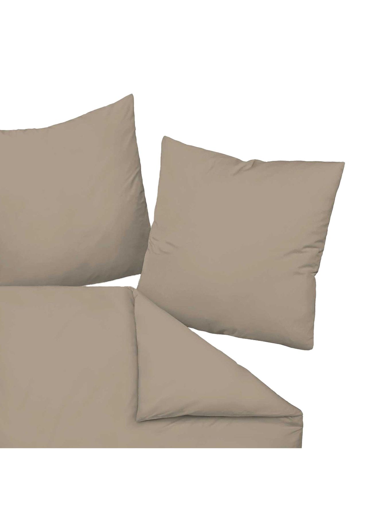 Janine® Bettwäsche 2 teilig - Mako-Satin Baumwolle mercerisiert Seidenfinish uni 2025